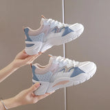 Sneakers 2021 Fashion Platform Sport Shoes Women Non Slip Breathable Casual Shoes Women Increase Shoes Zapatos De