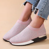 Women Sneakers 2022 Breathable Sport Sneaker Shoes Women Slip On Casual Zapatillas Mujer Gym Sports Shoes Female Free