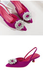Summer shoes for women 2022 New Women's Shoes Wedding Shoes Sequined Exposed Documentary Shoes Pointed Toe Temperament
