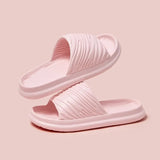 2024 Summer Soft Cloud Slippers Women Lightweight Anti Slip Flat Slides Woman Comfortable Eva Platform Sandals