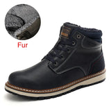 2021 New Snow Boots Protective and Wear-resistant Sole Man Boots Warm and Comfortable Winter Walking Boots Big Size