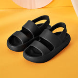 For Women 2021 Summer Platform Shoes Outside Slippers Women's Soft Beach Slides Thick Sole Non-slip Indoor Des