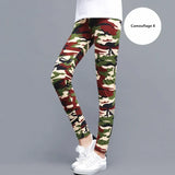 Fashion Camouflage Leggings Sexy Print Femme Push Up Pants Casual Camo Sport Workout Fitness