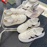 Small White Shoes Women's Leisure Fashion New Flat Shoes In The Spring Of 2024 Korean Sports