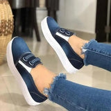 Canvas Shoes Woman Ladies Casual Shoes Soft Loafers Women's Flats Slip On Shoes zapatos de