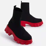 Women Sneakers Socks Sports Shoes For Women Platform Zapatillas Mujer Heels Autumn Winter Sneakers Women Casual Shoes