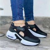 Women Vulcanized Shoes Platform Shoes Woman Solid Color Ladies Shoes Casual Breathable Wedges Ladies Walking