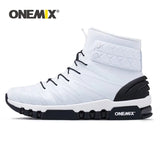 Men Boots Running Shoes Women Sneakers High Top Winter Snow Boots Outdoor Waterproof Walking Trekking