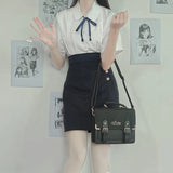 2022 Lolita bag Japanese school Uniforms Cute Ita bag Lolita JK SchoolBag for college Student Women Handbag Anime Shoulder