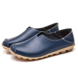 Fashion Elegant Ladies Flat Single Shoes 2021 Casual Loafers Female Lazy Shoes Comfort Low Heel Slip On Shoes Walking