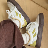 Breakj And Winter New Fruit Diary Small White Shoes Women's Shoes Sneakers Comfortable And Lovely Wind Commuting Students Four Seasons Add