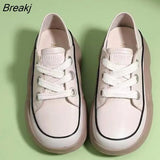 New Ladies Sneakers Fashion Design Flat Shoes Lace Up Sneakers Economy Casual Shoes Trend Lightweight Sneakers Womens