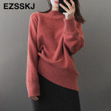 sweaters warm sweater oversize female women's turtleneck 2020 Autumn Winter women's wool sweater women's jumper pull