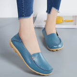 Hot Sale Women Round Head Shoes Solid Color Sewing Women Summer Comfy Flat Sneakers Leisure Walking Femininas Footwear Plus