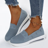 Women Sneakers 2022 Fashion Slip On Shoes For Women Breathable Chunky Sneakers Vulcanize Shoes Plus Size Ladies Tenis