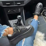 White Shoes Woman Sneakers Fashion Ladies Trainers Baskets Femme Casual Chunky Sneakers Woman Big Size