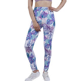Gradient Legging Women Trousers Athletic Yuga Pants Push Up Leggins Fitness Gym Sport Running High Waist