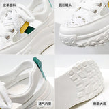 Breakj Shoes Female 2025 Summer New Ins Wind Korean Version Student Shoes Thick Platform Heighten Casual Sports Shoes Female