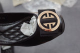 Women Fashion Flats Shoes Gold Square Toe PU Leather Shoes Ballet Flats Women Golden Ballerinas Shoes Girls