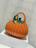 And Summer New Women Bag Portable Messenger Bag PU Women Bags Pumpkin Shape Creative