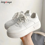 Platform Sneakers Women Vintage shoes Round Head Sports Shoes 2023 spring Fashion New Lolita Low Top Casual Ins