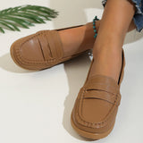 Doudou Shoes For Women In Summer 2023 Round Head Flat-Bottomed Simple Casual Mother