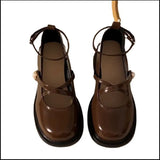 Jane Women's Shoes With Round Heels In The New Summer Of 2023 Sweet Anti-Skid Shoes With A Small