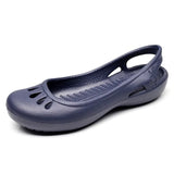 Women's fashion Clog Shoes Sandals Sweet Cute Jelly Shoes Women Casual Sandals Garden Lady Beach Plastic Shoes