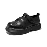 Breakj Shoes Men Wear Business British Casual Toe Toe Shoes Men Hip Platform Derby Shoes