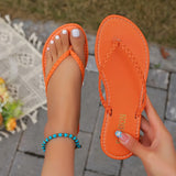 Breakj Bottom Cool Slippers Women 2025 Summer New Large-Size Braided Toe Lady Wearing
