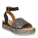 Breakj 2023 Summer New Water Drill With A Buckle Of Loose Cake Women's Shoes Fashion Thick-Soled Sandals