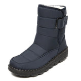 Fashion MenWinter Boots Fur Men Snow Boots Couple Keep Warm Winter Cotton Shoes Waterproof Botas Hombre Outdoor Men