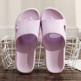 New Slippers Female Indoor Household Simple Bathroom Bath Non-Slip EVA Sole Sandals And Slippers Summer Men's Home