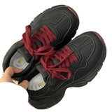Breakj Shoes Women's Low Top (Help High Less Than Cm) Year Winter Rubber