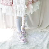 Women Shoes Flat Lolita Thick Bottom Lovely Soft Girl Lolita Round Head Shallow Mouth Low Heel Girl's