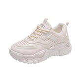 2023 Dad Shoes Women's Mesh Single Shoes Flat And Versatile Small White Shoes Low Top Sneakers Casual Shoes Single
