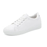 White Shoes Women's 2023 Spring And Autumn New Fashion Flat Shoes Students Breathable Women's Shoes Network Celebrity Single Shoes Casual White