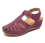 Breakj Sandals Women's Thick-Soled Summer Hole Shoes Slopes And Thick-Soled Large-Size Octight Fish