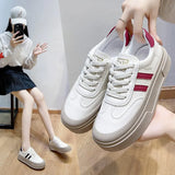 Small White Shoes Women's 2024 Spring New Fashion Light Leisure Sports Board Shoes Student