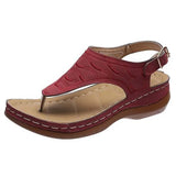 Women Platform Shoes Summer Open Toes Sandals For Women Retro Women's Sandals Leisure Shoes Ladies Slip-On Female