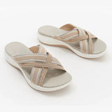 Women Summer 2022 Lightweight Slippers Sandals Shoes Women Low Heels Flip Flops Flat Sandalias Mujer Summer