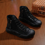 Breakj Small White Shoes Students Korean Version Of The Female Tide In 2024 Fall New Platform Increased Breathable Casual Shoes Street Shot