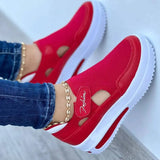 Sneakers Casual Women Shoes Platform Woman Tennis Shoes Canvas Female Shoes Fashion Ladies Shoes Sneaker Hollow Out