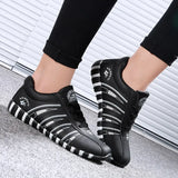 Breakj Spring and Autumn Women's Shoes Flat Sole Board Shoes Women's Comfortable Students' Breathable Outdoor Shoes Casual