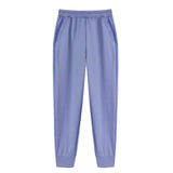 2021 Women Unisex Couple Fleece 100% Cotton Suits 2 Pieces Sets Casual Tracksuit Hoodies Sweatshirt Pants Plus