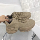 Design Mesh Chunky Sneakers Women's Shoes green Color Woman Casual Sneaker Platform Woman Fashion Tennis Female