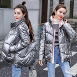 2020 New Winter Parkas High Quality Stand Collar Coat Women Fashion Jacket Winter Warm Woman Clothing Casual