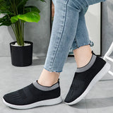 Women Sneakers Lightweight Women's Sport Shoes Slip On Flats Shoes Women Loafers Plus Size Walking Flats Female