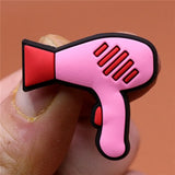 1pcs Cosmetics Shoe Charms Foundation Box Mirror Perfume Shoes Accessories Decoration Fit Croc Jibz Kids Gifts