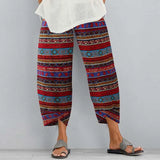 2022 ZANZEA Vintage Harem Pants Women's Print Trousers Casual Floral Long Pantalon Palazzo Female Elastic Waist Turnip